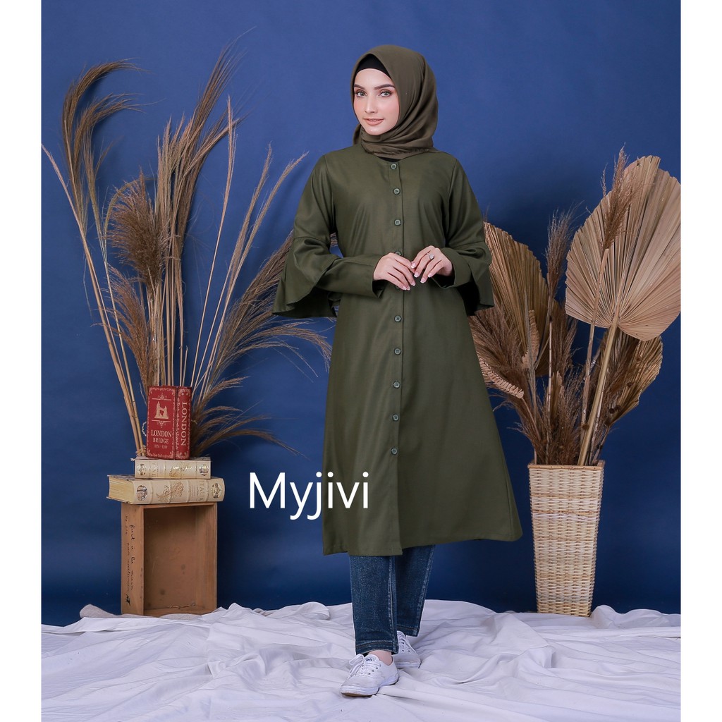 RUFFLE TUNIC TOYOBO BY MYJIVI