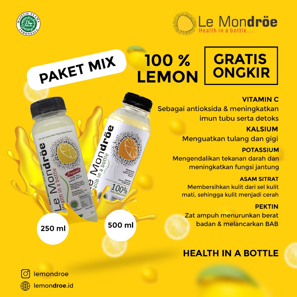 

Lemondroe Mix 250ml & 500ml