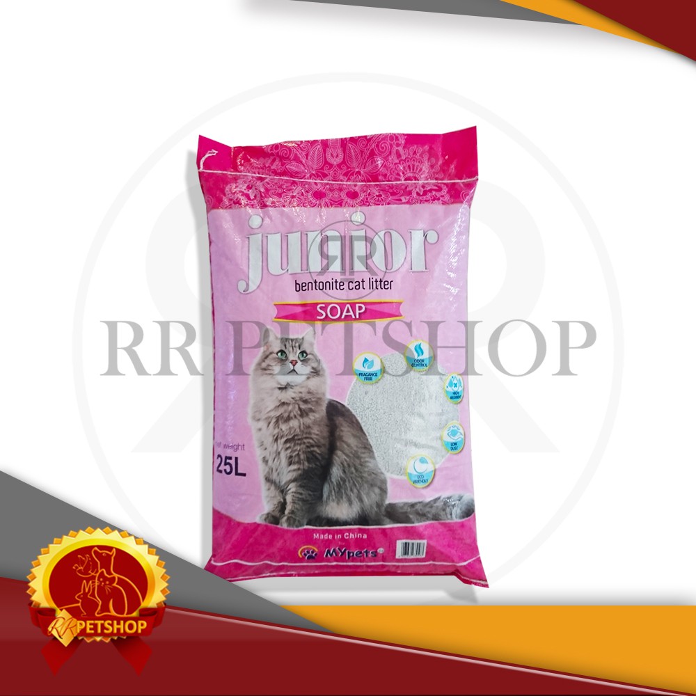 [GOSEND] Pasir Kucing Wangi Gumpal Junior 25 liter / Cat Litter Junior 25 lt