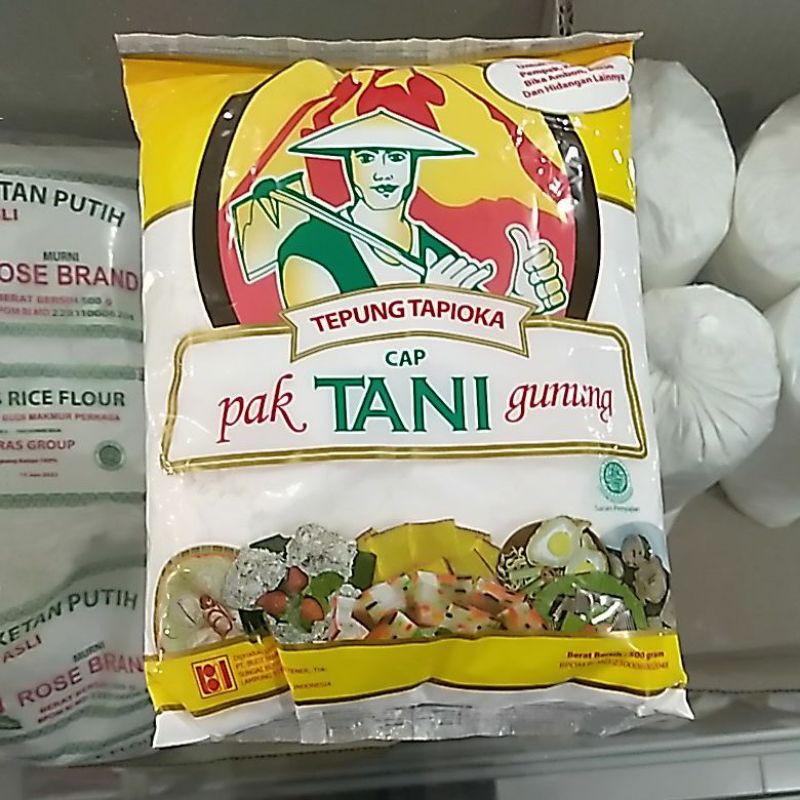 

Tepung Tapioka cap pak tani gunung 500gram