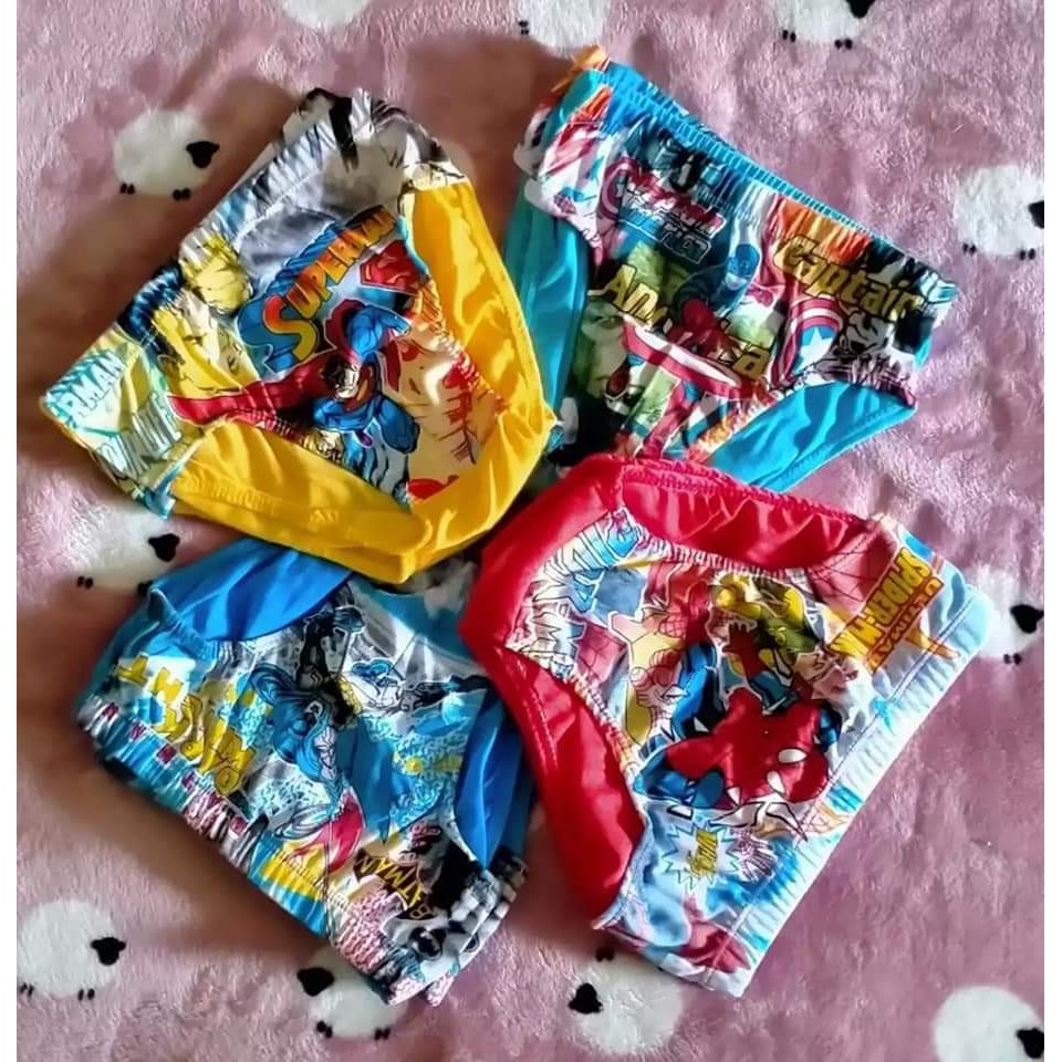 6 PCS CELANA DALAM ANAK LAKI LAKI KARAKTER MOTIF DEPAN / CN ANAK COWOK KARAKTER TERMURAH
