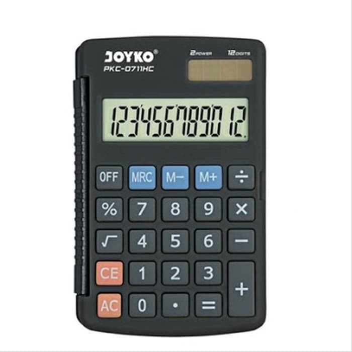 

CALCULATOR JOYKO PKC-0711HC (12digits) | KALKULATOR SAKU
