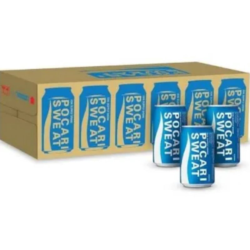 

Pocari Sweat Kaleng Dus Karton Isi 24 kaleng Minuman Isotonic Go Ion