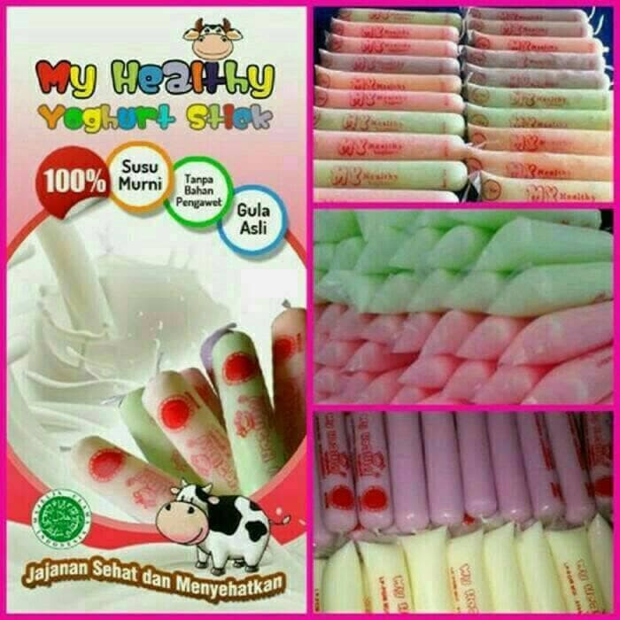 

yogurt stick my healty isi 30 pcs enak bergizi es lilin yogurt