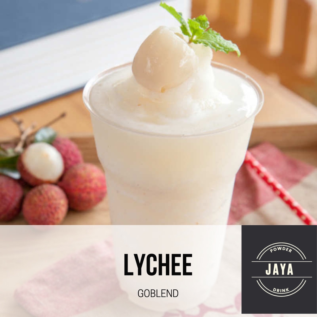 

Bubuk Minuman Rasa LECI 1 Kg / Serbuk Minuman LYCHEE Powder Premium / Minuman Kekinian instan viral