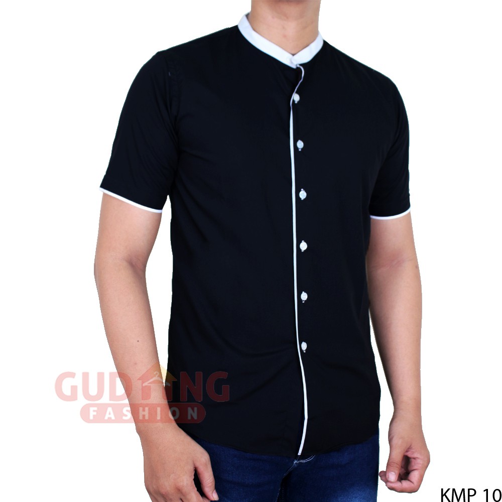 Baju Koko Formal Pria Kerah Shanghai - KMP 10