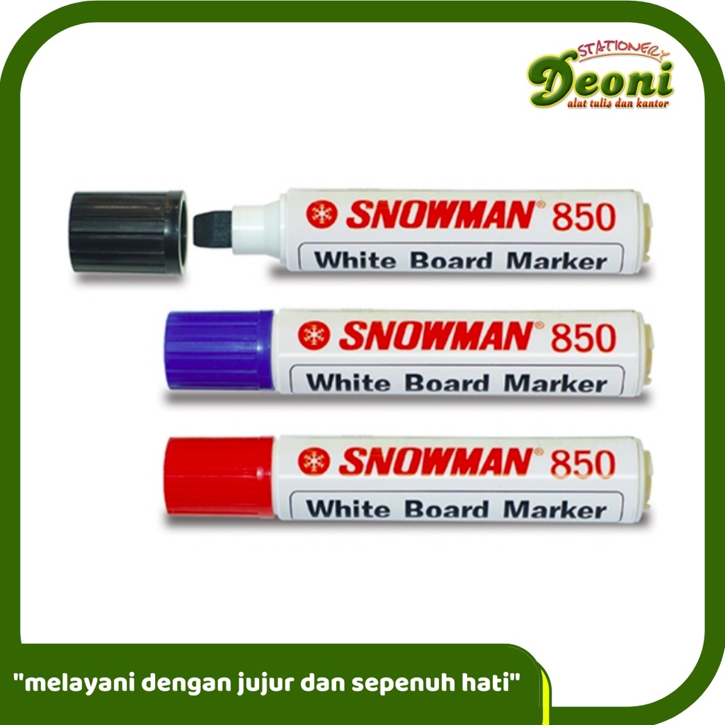 

SNOWMAN JUMBO 850 White Board Marker Warna Satuan