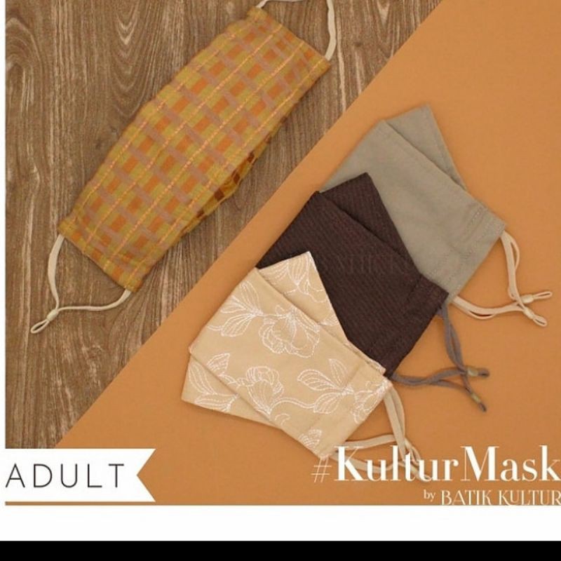 MASKER BATIK KULTUR