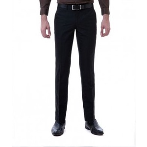 Lesta Langgeng Celana Formal Pria Dewasa Model Slimfit Bahan Kain Teflon Warna Hitam Panjang 27-36 ATEA