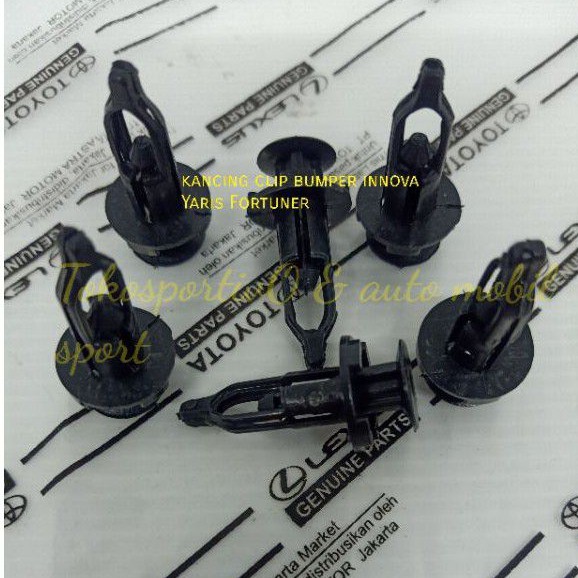 kancing klip baut bumper Toyota Innova Yaris Fortuner toyota kancing baut innova