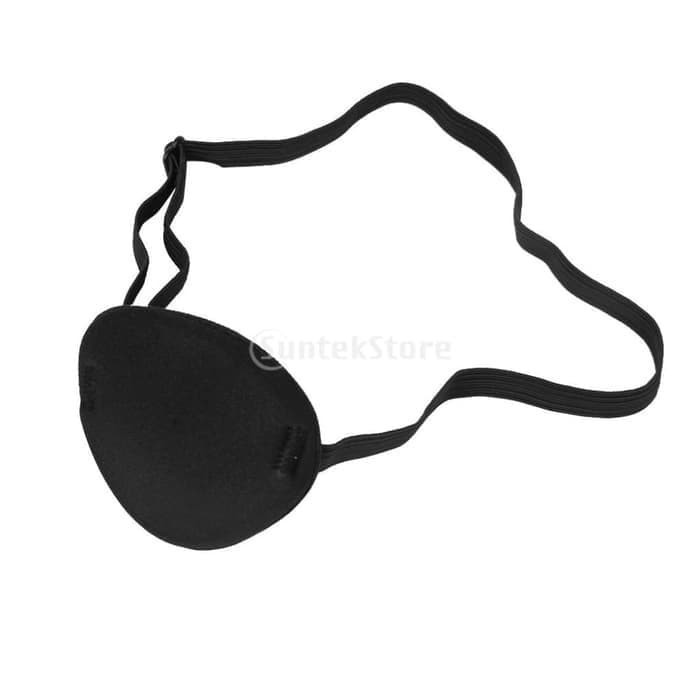 EPBL black eyepatch eye patch hitam kesehatan ciel kuroshitsuji