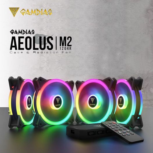 Budget PC Fan GAMDIAS AEOLUS M2-1204R