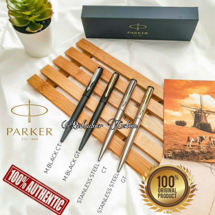 

Produk Pulpen Signature Parker Original Vector Silver Klip Silver Stainless Terlaris