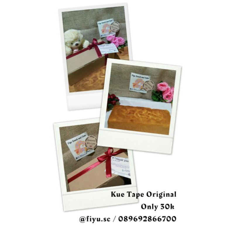 

Bolu Tape Orginal Panggang