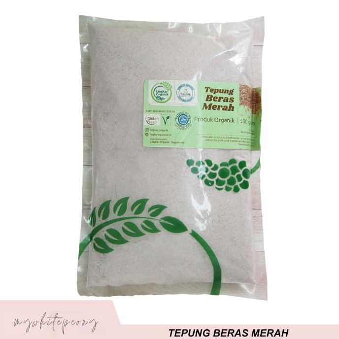 

[[COD]] Tepung Beras Merah Lingkar Organik 500 Gram NEW Kode 115