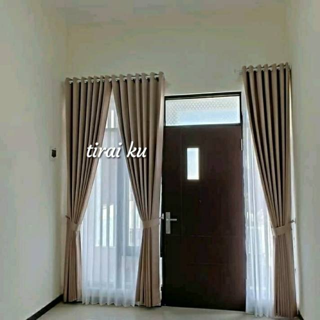 Gorden blackout moca tinggi 250cm