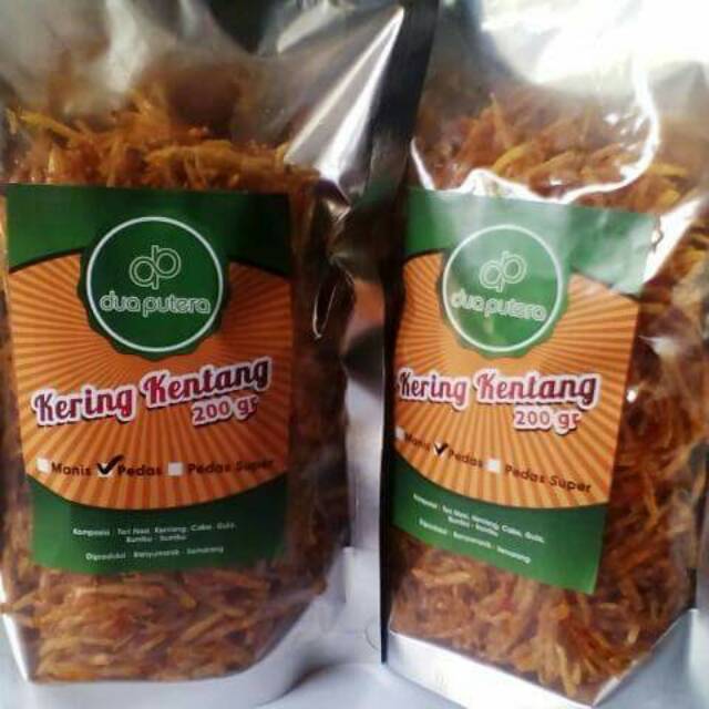 

Kering Kentang Balado Dua Putera