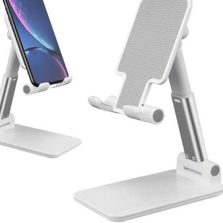 Penjualan Spesial Phone Holder Standing  Tempat Dudukan HP Lipat Folding Desktop HP