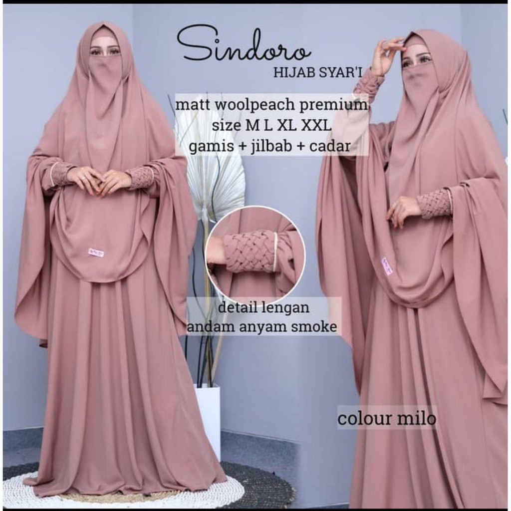 GAMIS SET CADAR SINDORO HIJAB SYAR'I