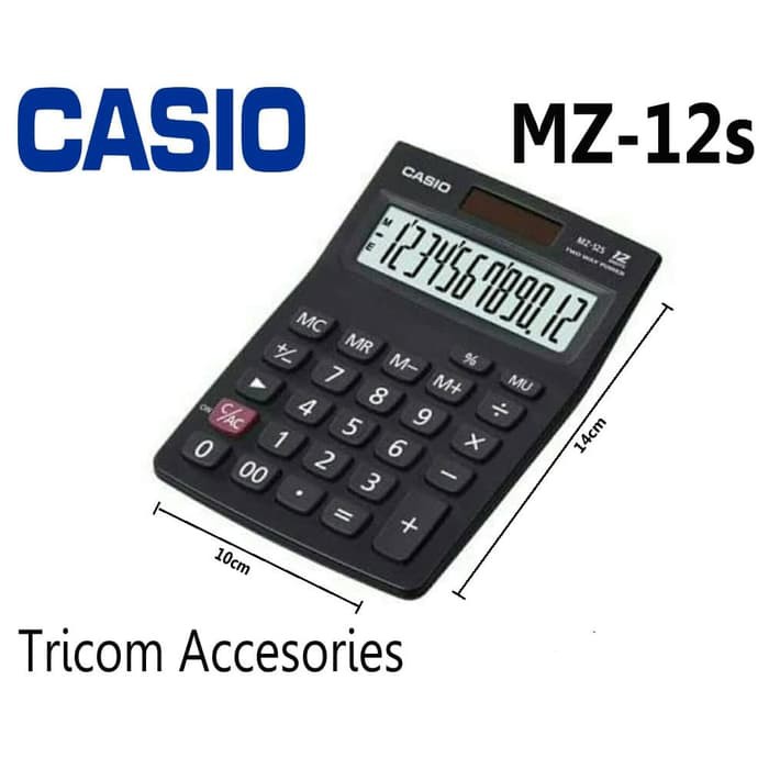 

Grosir Kalkulator Casio Calculator MZ-12S 12 Digits Keren