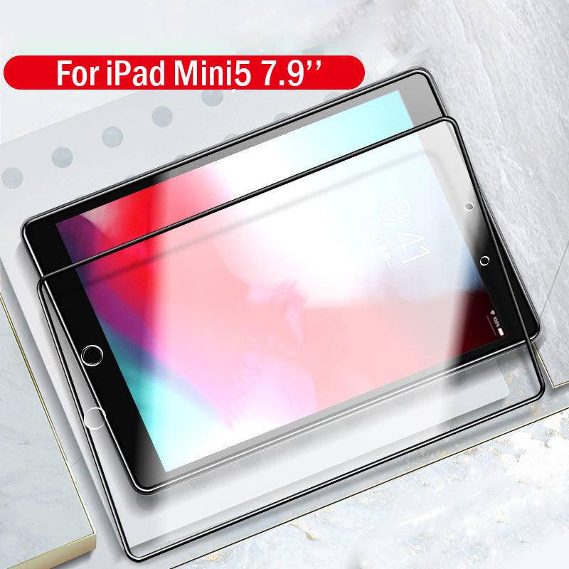 Edge Airbag Tempered Glass Untuk iPad Pro 11 2018 2020 2021 2022 10 9 8 7 6 5 10.9 10.2 9.7 Pelindung Layar Untuk iPad Air Mini 6 5 4 3 2 10.5 10.9 7.9 8.3 Anti Jatuh Glass