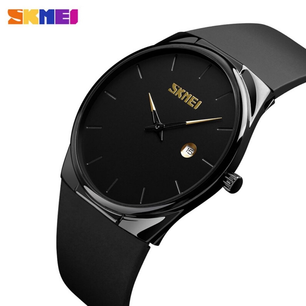 SKMEI 1509 Jam Tangan Wanita Analog Tanggal Tali Silicone WATCHKITE SURABAYA