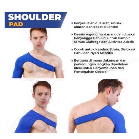 Deker Penyangga Pundak Punggung Bahu Shoulder Pad Support