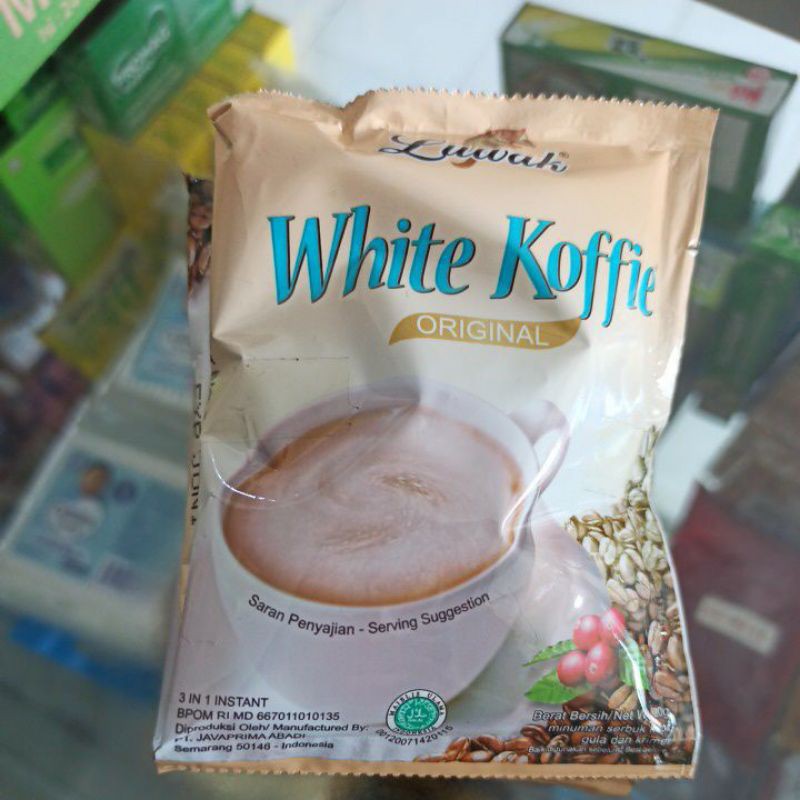 

[Pengiriman Express] Luwak White Koffie original satu renteng