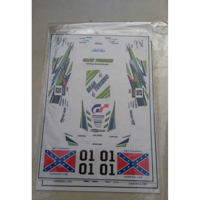 Decal hot wheels grand turismo