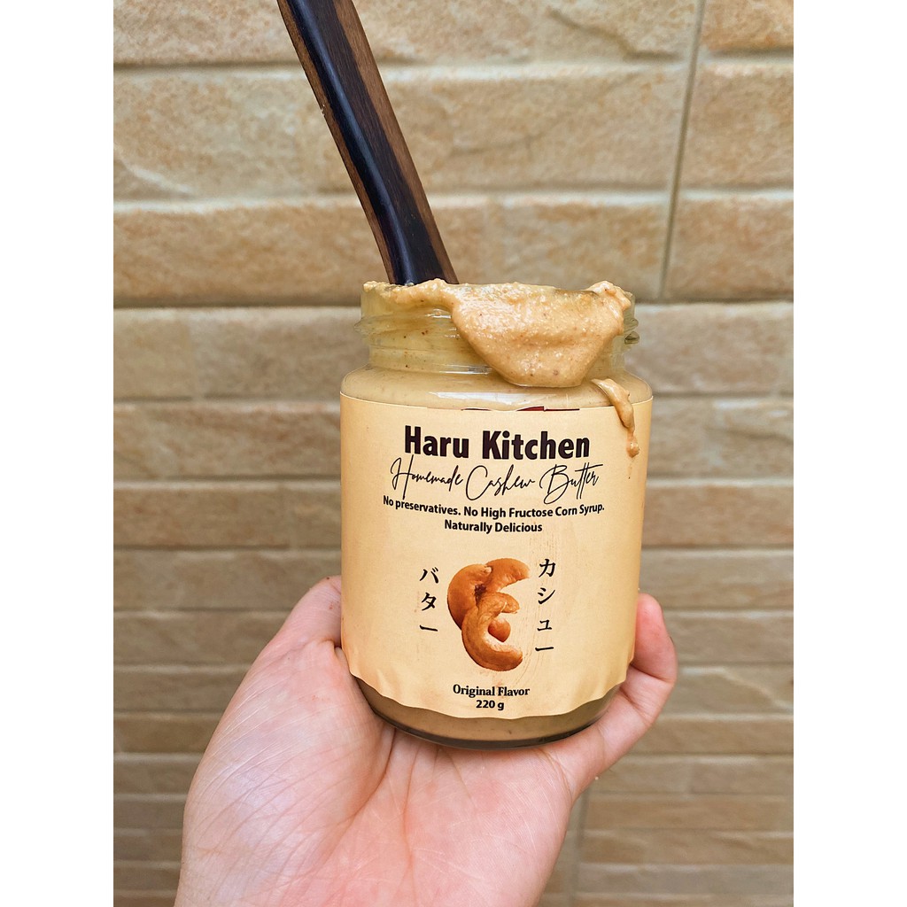 

Haru Kitchen Cashew Butter / Selai Kacang Mede / Cashew Spread