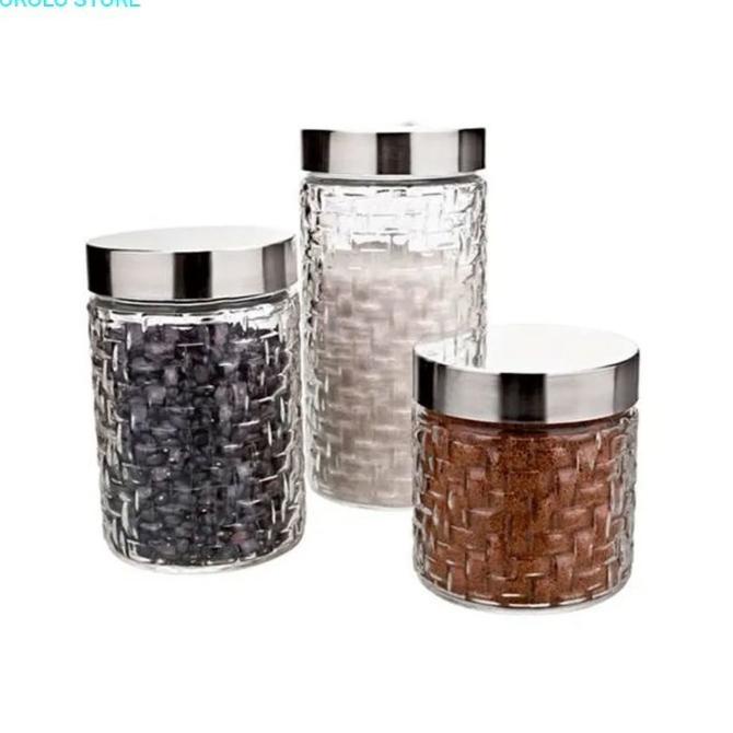 Krishome Set Toples Kaca 3Pcs Serrygemini