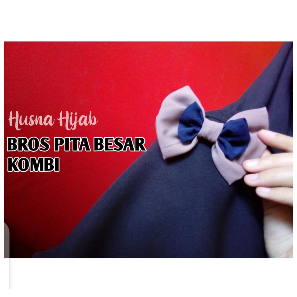 [HUSNA HIJAB] Bros Pita Kombi Ecer / Bros Pita Kombi Wolfis / Bros Murah