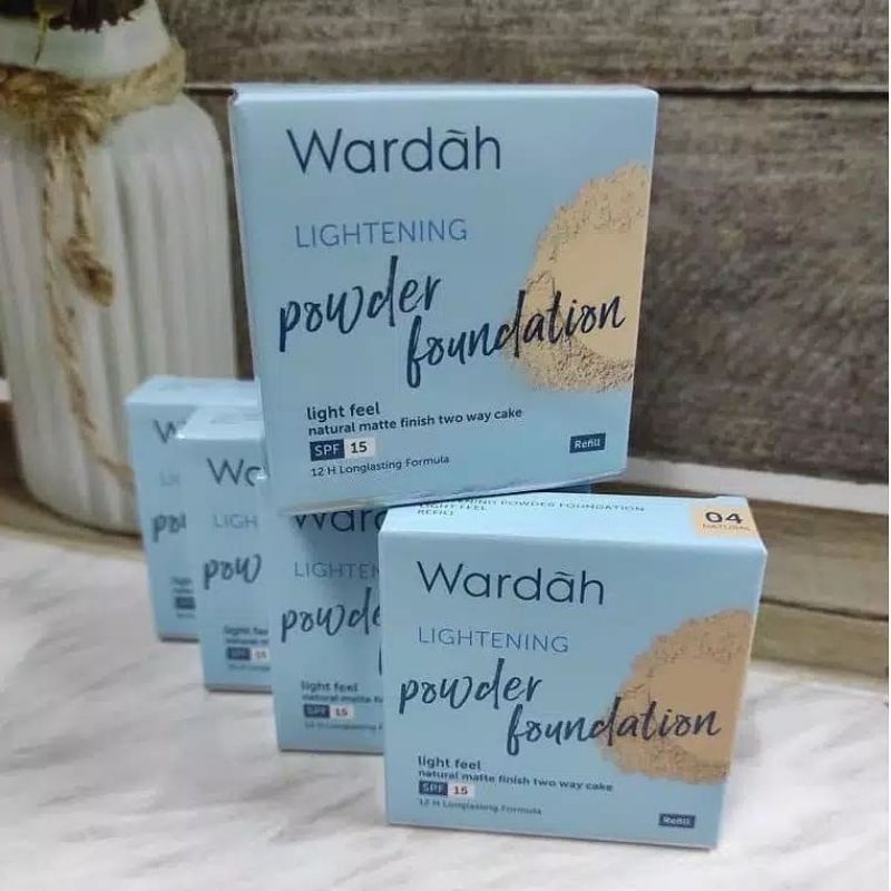 Wardah refill Llightening powder foundation lightfeel