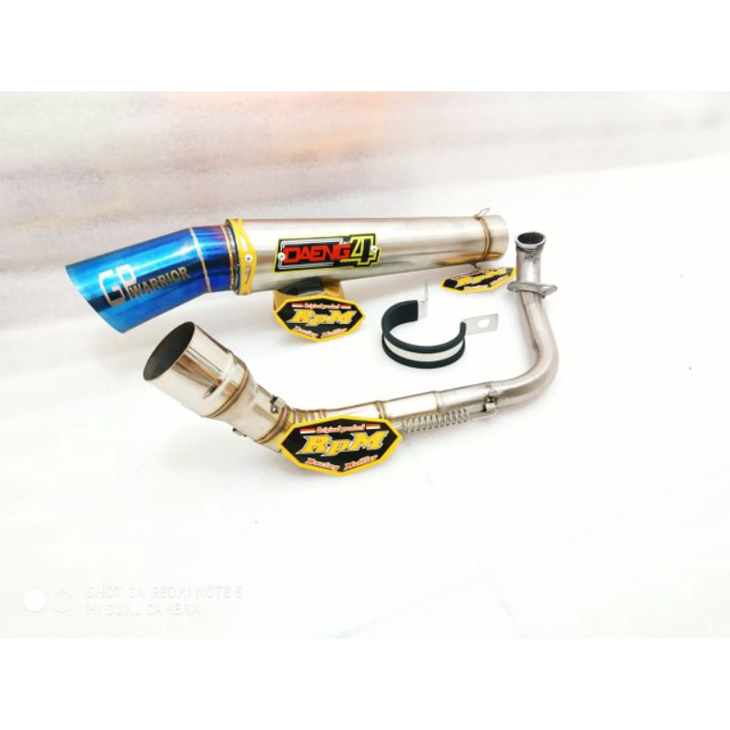 Knalpot Daeng4 Beat 2020 - Beat Fi - Beat Carb - Scoopy - Genio