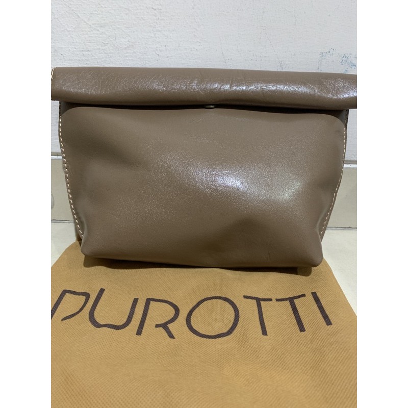 Tas clutch merk Purotti