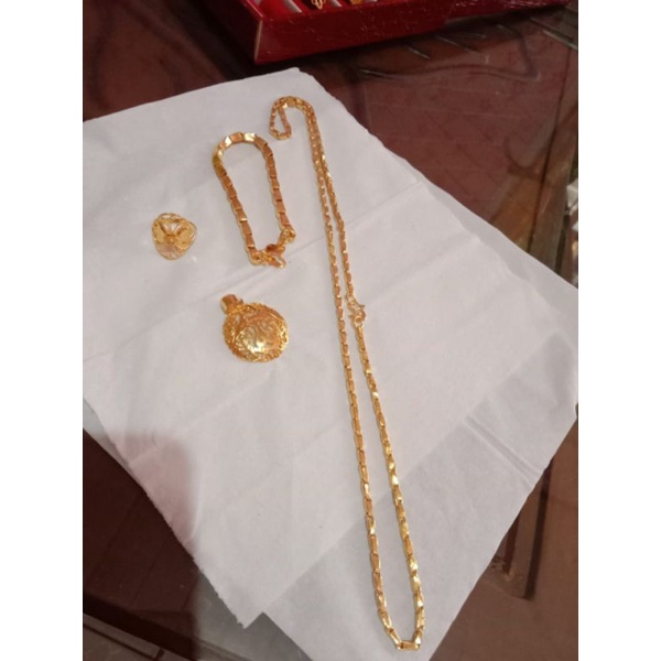 set padi 3suku replika emas24k