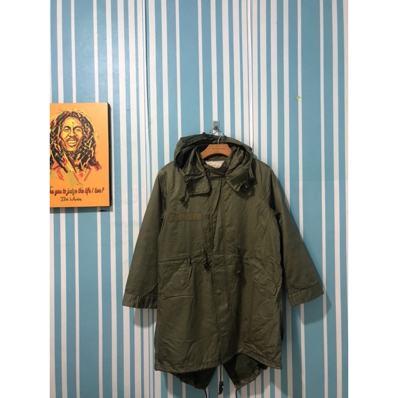 Ships Jaket Parka Size M Jaket Vintage Jaket Gunung Jaket hiking Jaket Trucker Jaket Tebal thrift