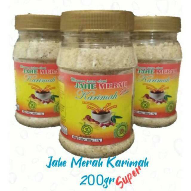 

Jahe merah karimah bubuk super 200gr