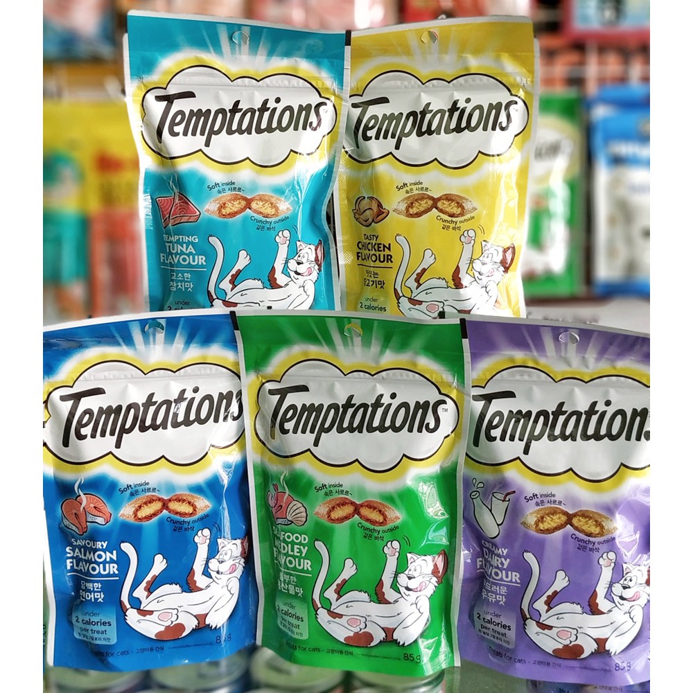 temptations snack kucing