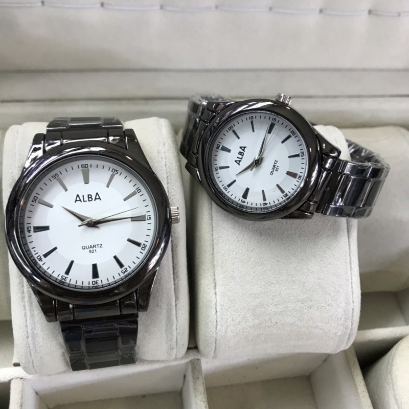 TERMURAH,,, JAM TANGAN COUPLE REMAJA/DEWASA CASE BLACK KEREN