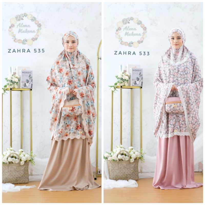 MUKENA ZAHRA 2 in1 kode 481-533ORI Alena