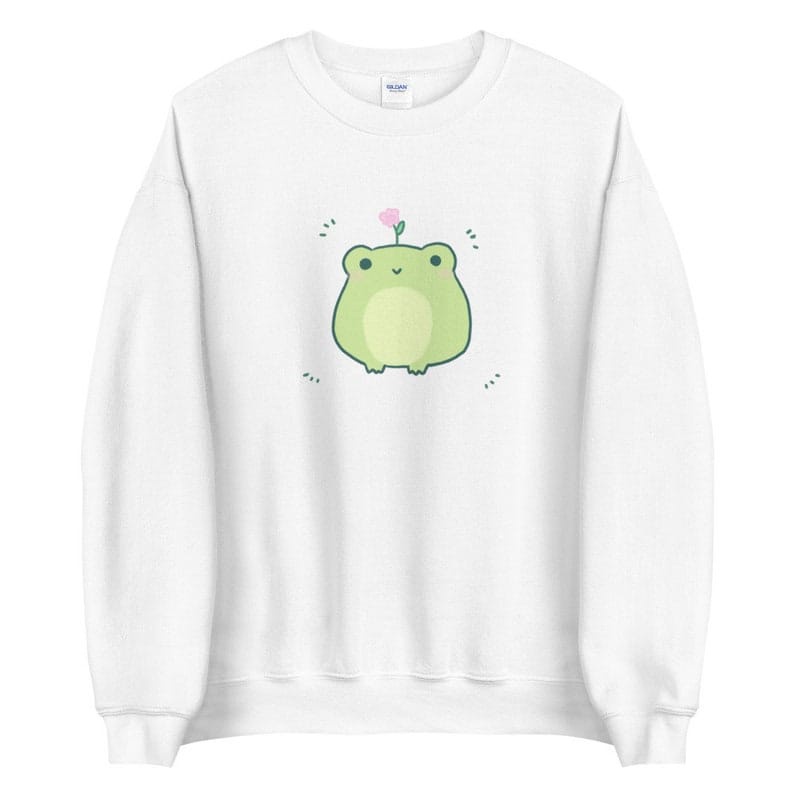 Katak Lucu Sweater Basic II Sweatshirt Crewneck Hoodie Print Katak Lucu || SIZE M - L - XL ( Pria &amp; Wanita )