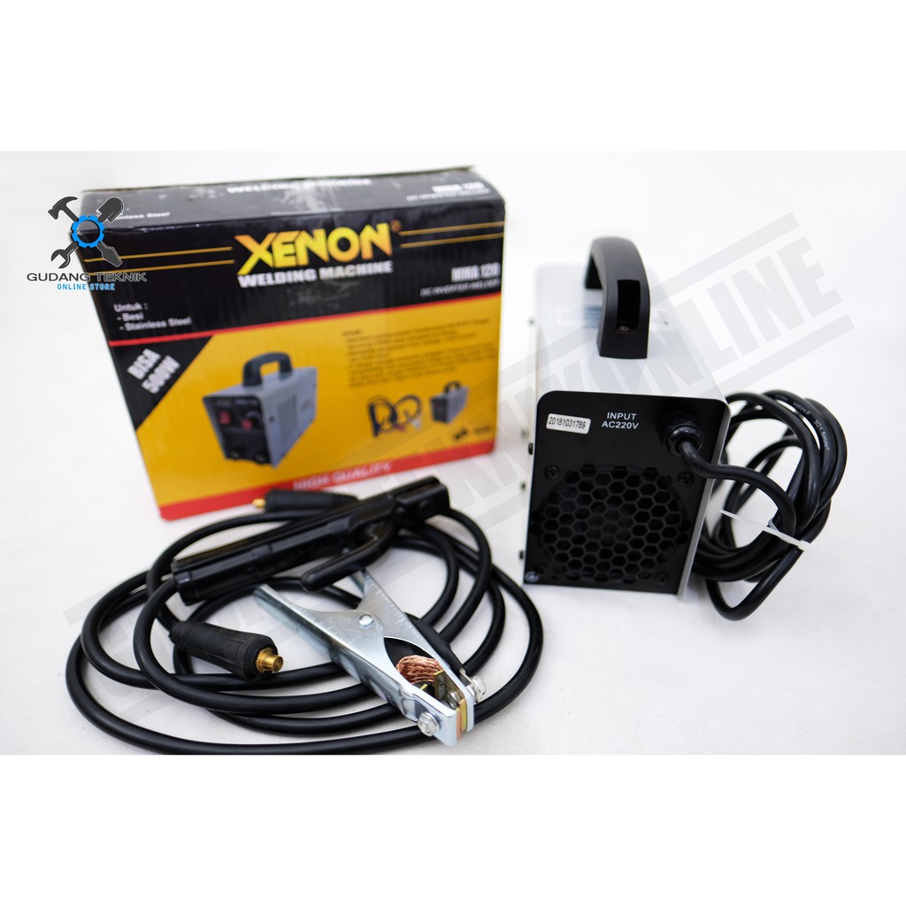 Mesin Trafo Las Inverter 120A Xenon / Travo Las 120 A Xenon MMA 120