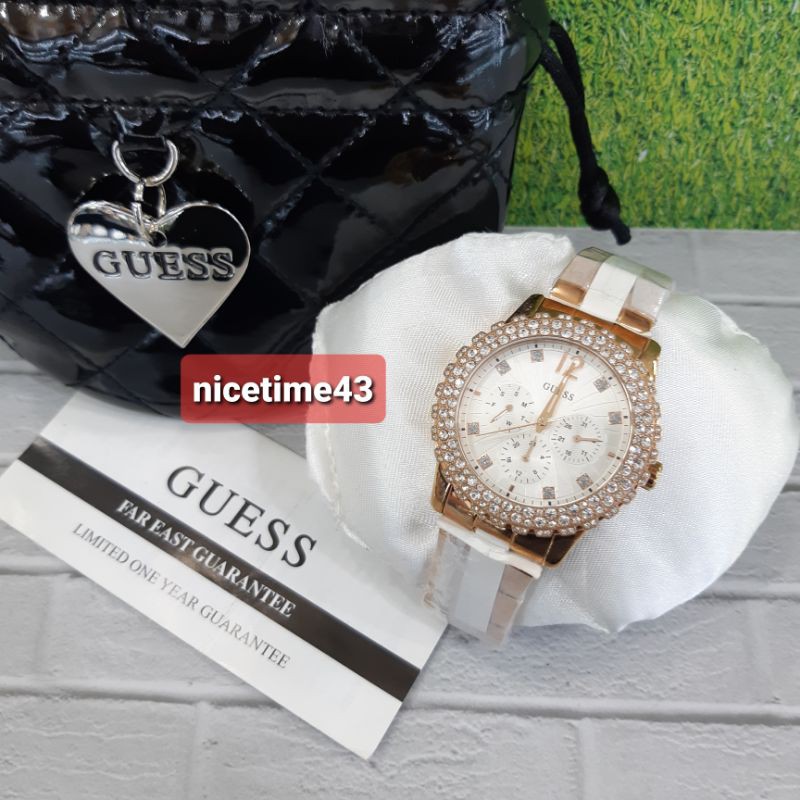 jam tangan wanita original guess W0335L3
