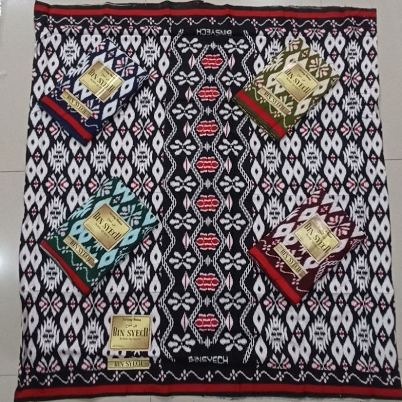 sarung murah goyor printing bin syech original 100% printing bahan rayon