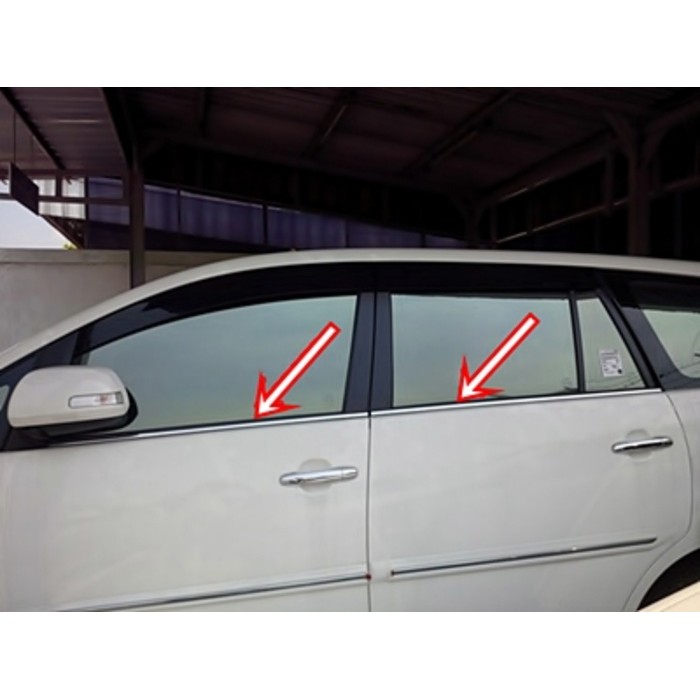 Side Window Liner / List Kaca Samping Innova | Kikim Variasi