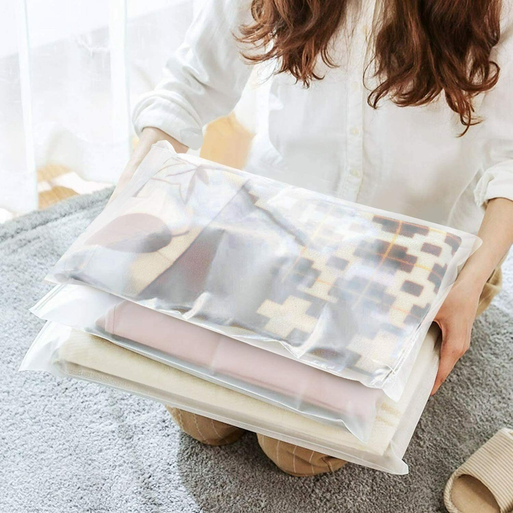 Transparent Suit Bag /Clothing Dust Cover Gown Saver Bags/  Dress Dustproof Wateproof Storage Bag/with Resealable Lock Seal Zipper