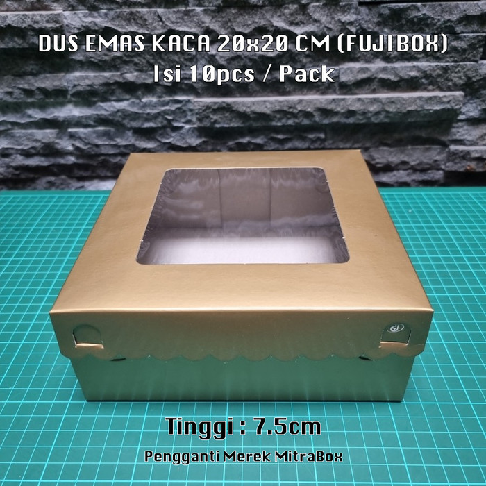 

Dus Emas Kaca (Mitra Box) 20x20 Isi 10pcs