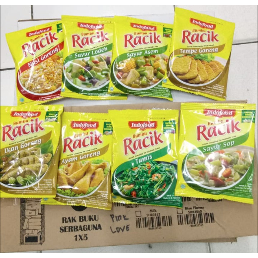 

Indofood Racik Sayur Sop Bumbu Masak Instan [20 g] - BANYAK VARIAN