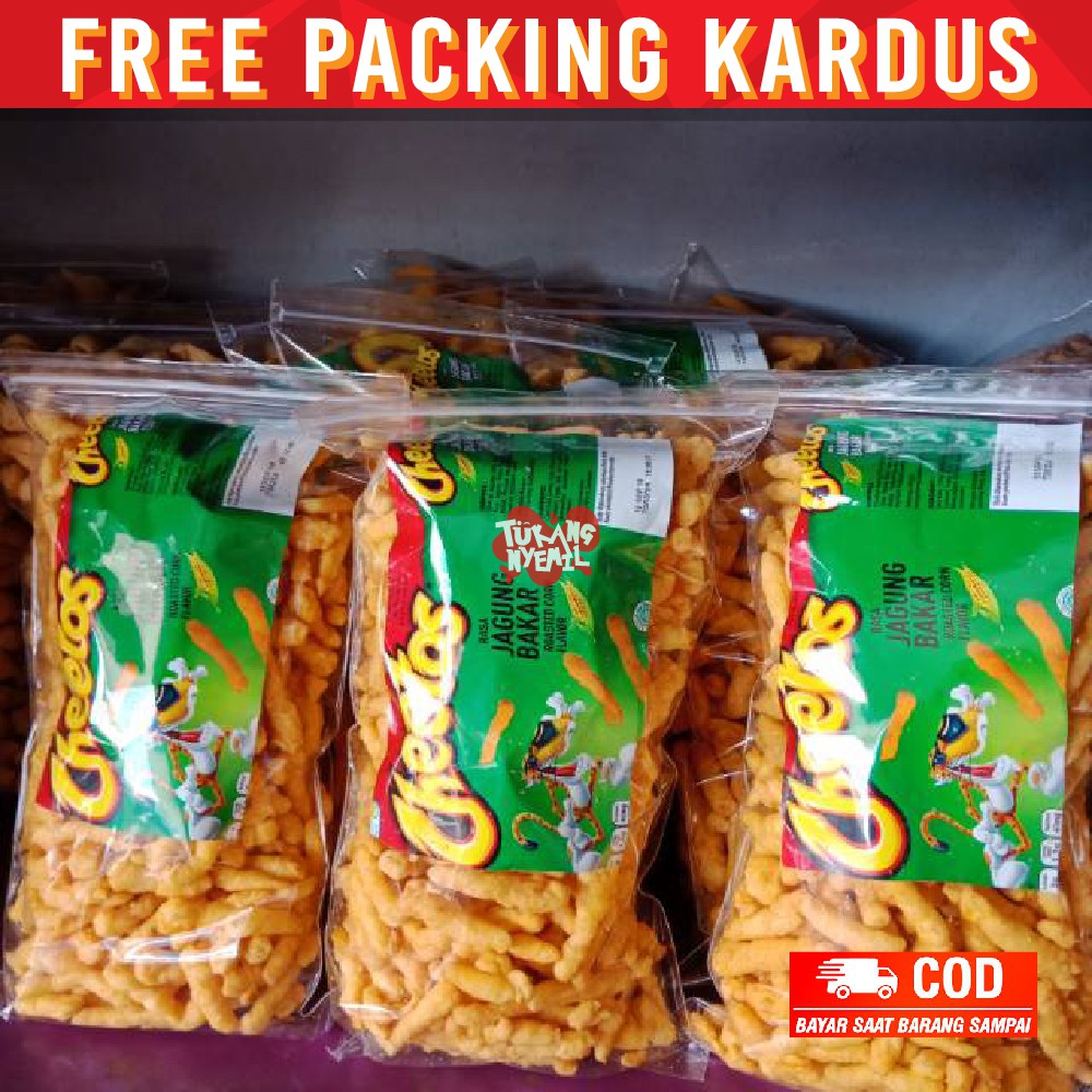 

snack kiloan cheetos jagung bakar 250 gram makanan ringan cemilan camilan jajanan kiloan